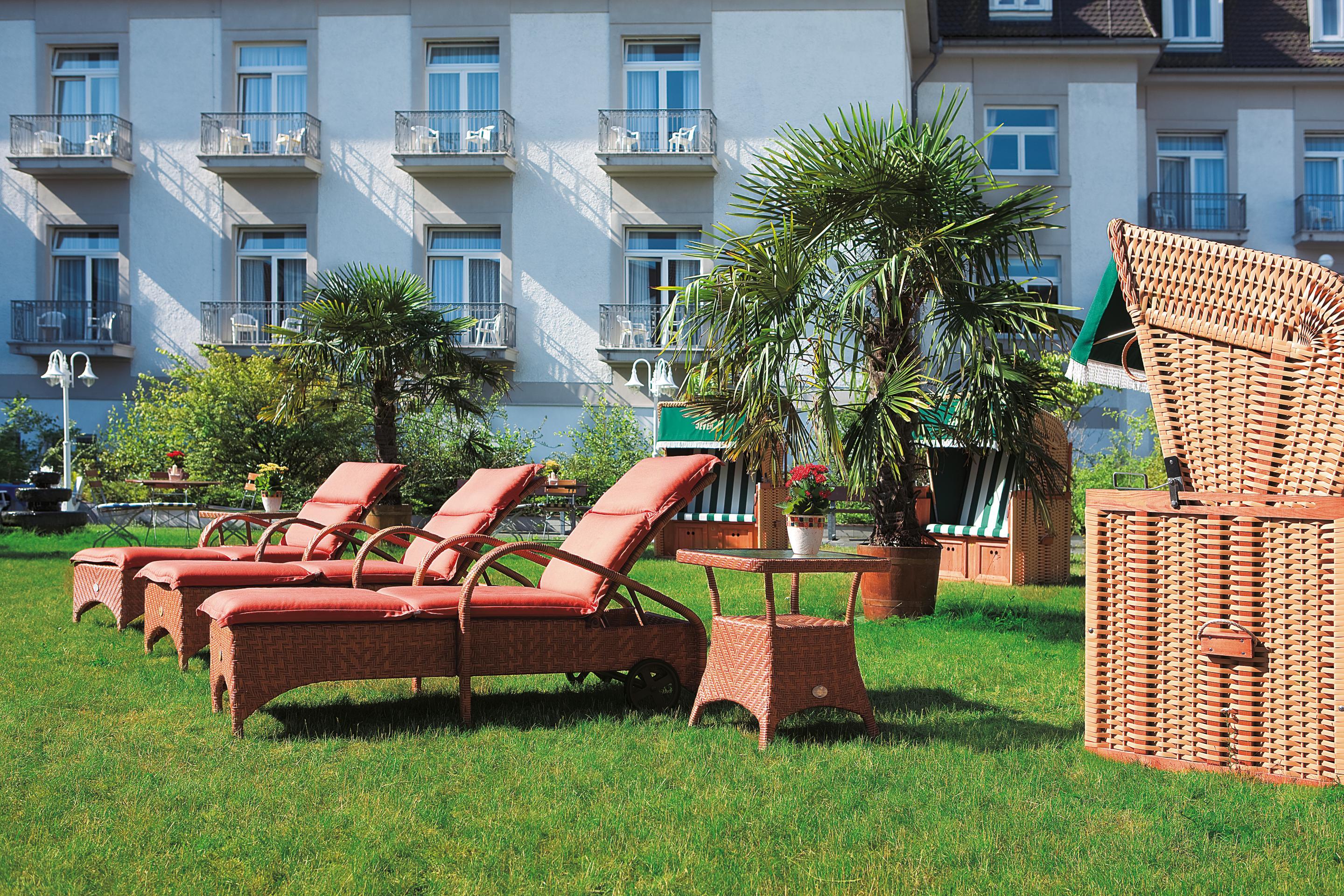 Steigenberger Hotel & Spa Bad Pyrmont Zewnętrze zdjęcie The garden
